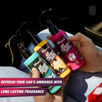 AIR FRESHENER CAR PERFUME AND BAD SMELL REMOVER BUNDLE PACK - Wavex - AF100X3