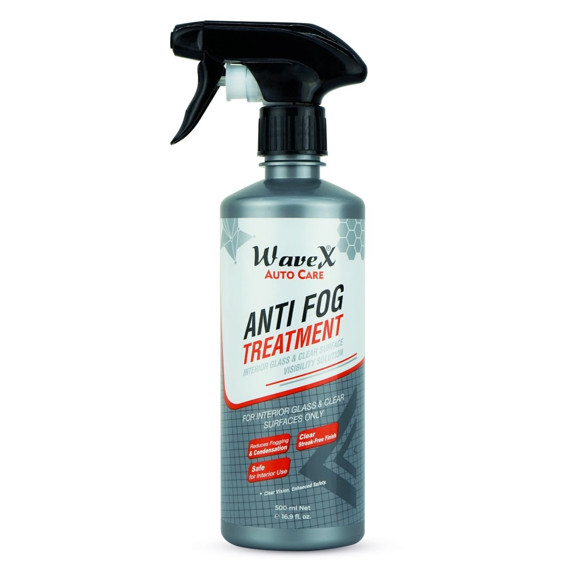 ANTI FOG TREATMENT FOR CAR INTERIOR GLASS, HELMET VISOR & SPECTACLES Secondary image