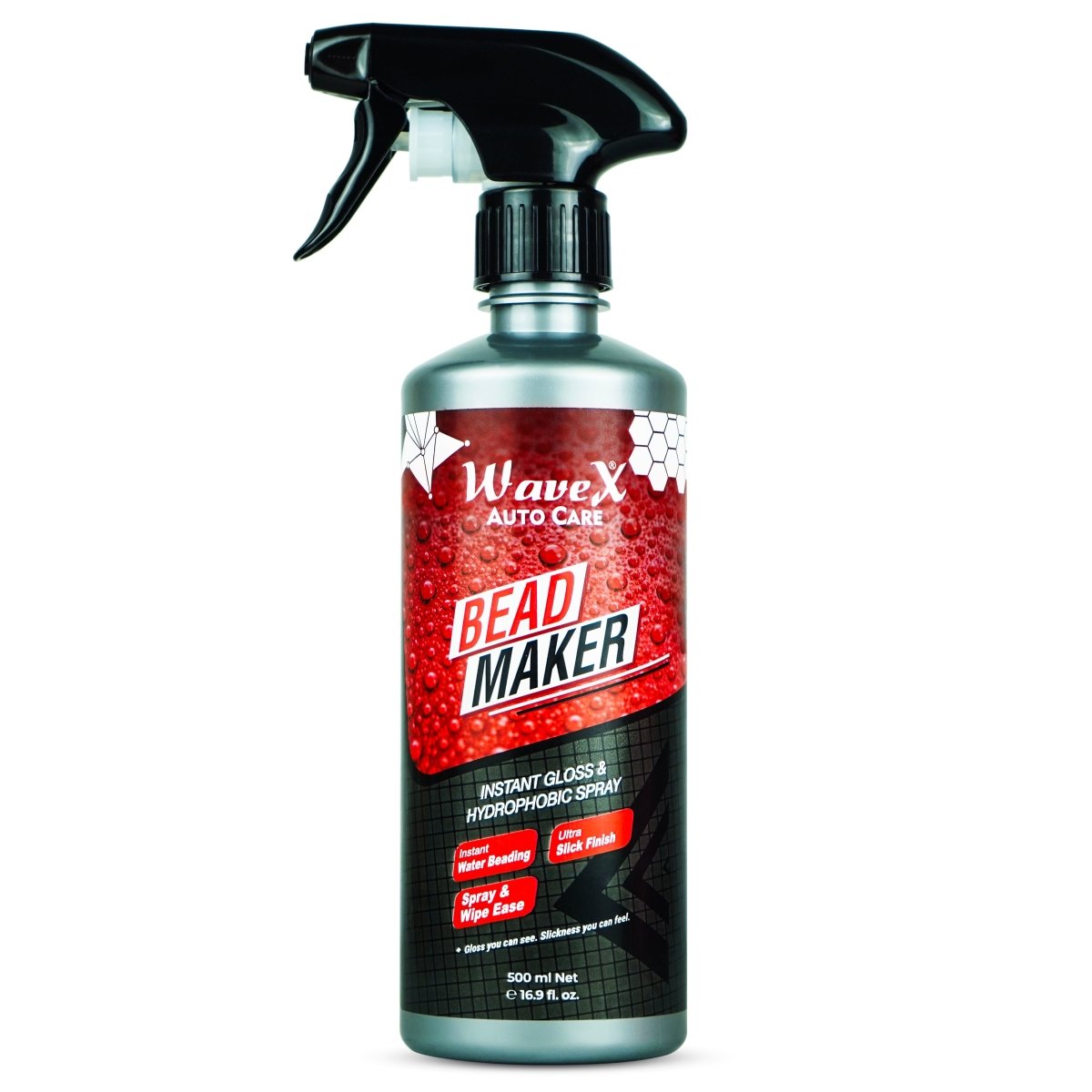BEAD MAKER – ULTRA HYDROPHOBIC WATER BEADING SPRAY FOR CARS - Wavex - BM500