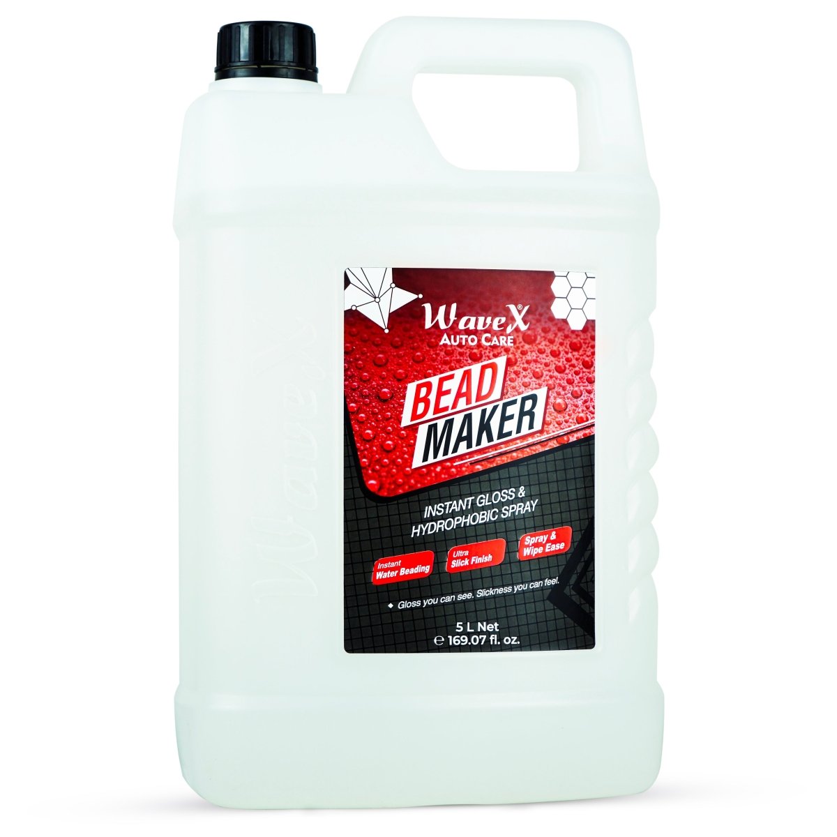 BEAD MAKER – ULTRA HYDROPHOBIC WATER BEADING SPRAY FOR CARS - Wavex - BM5K