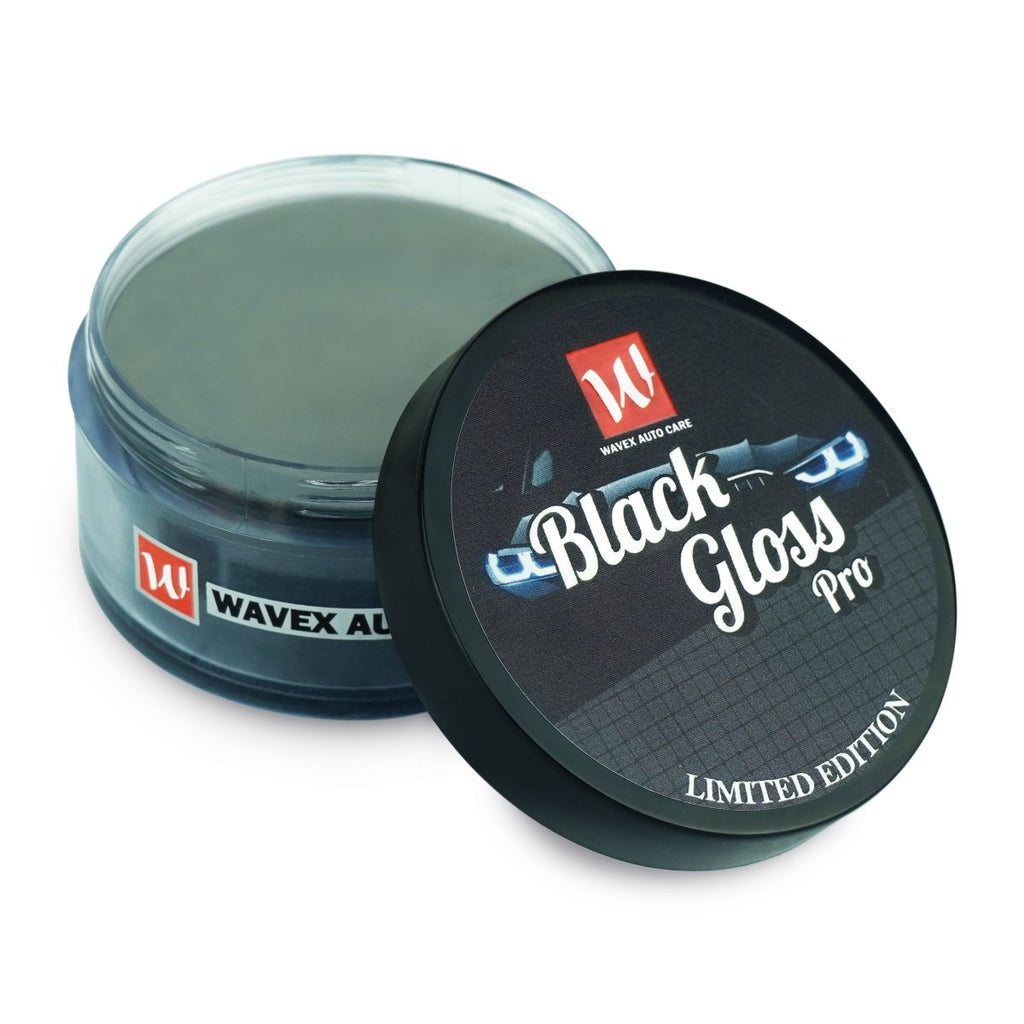 BLACK GLOSS PRO CAR WAX 50g - Wavex - BLACK-WAX50