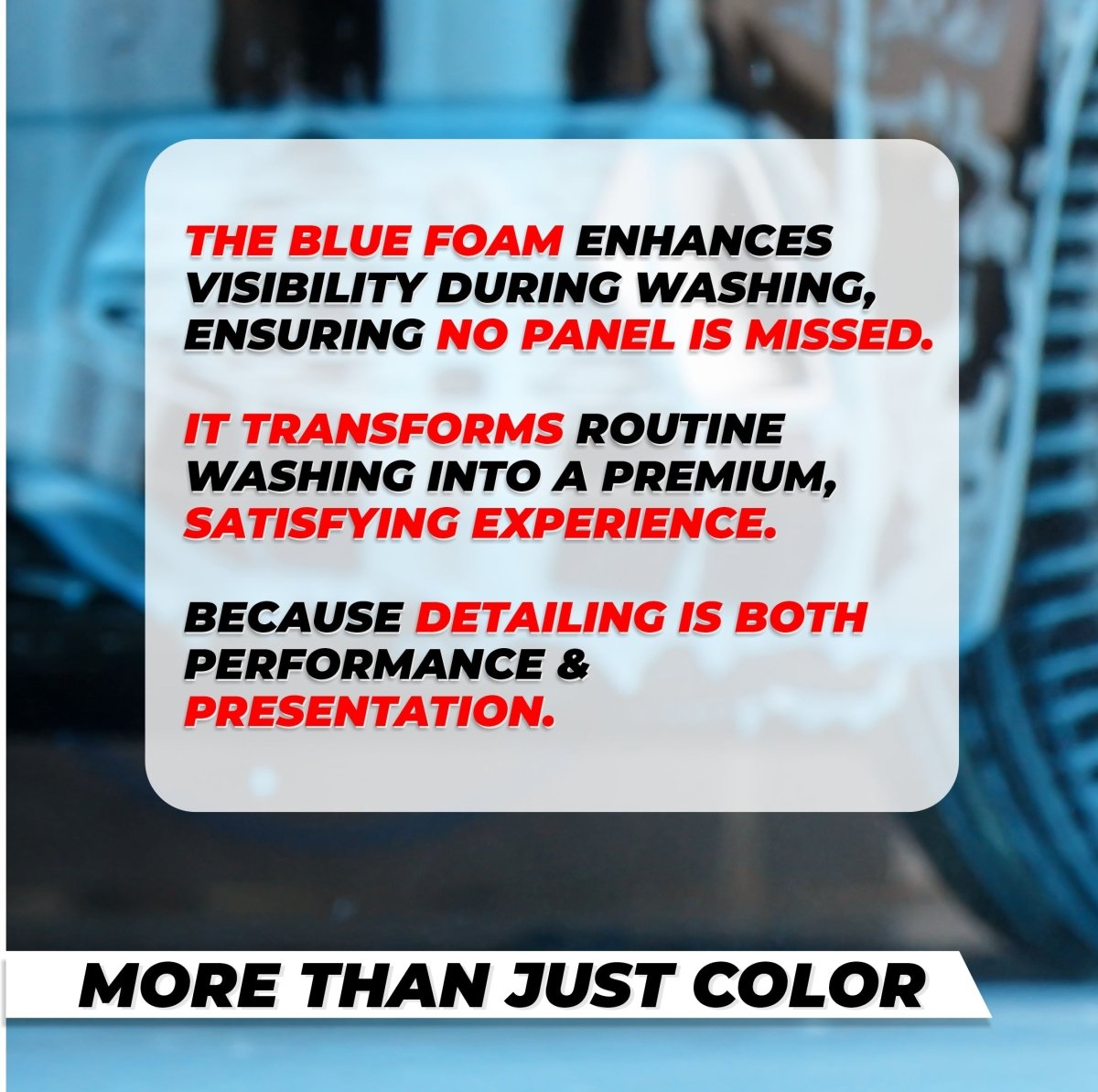 BLUE COLOUR FOAM WASH - Wavex - BLUF5K