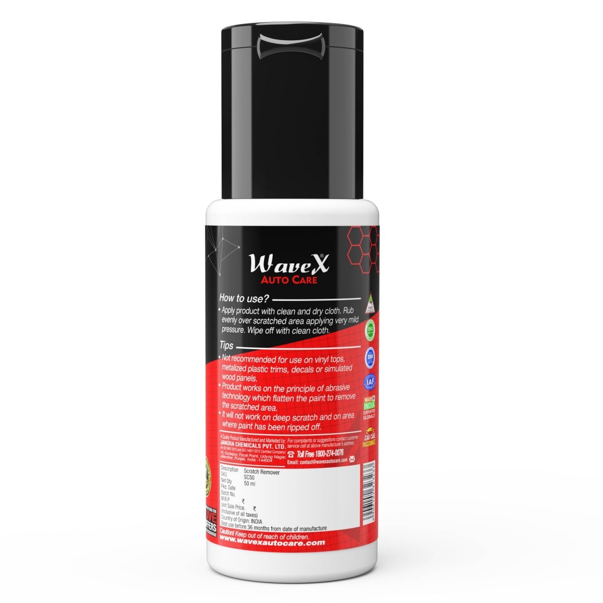 CAR SCRATCH REMOVER 50ML Secondary image