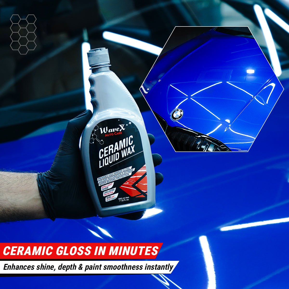 CERAMIC LIQUID WAX 650ML - Wavex - CLW650