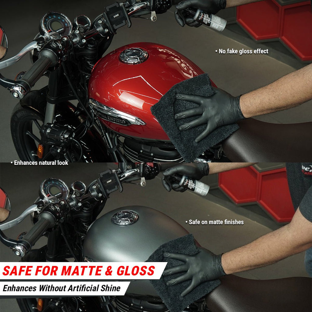 CERAMIC PROTECTANT SPRAY FOR MOTOR BIKES - SUPER HYDROPHOBIC & UV PROTECTION - Wavex - CPS100