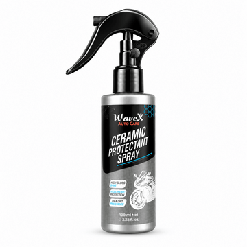 CERAMIC PROTECTANT SPRAY FOR MOTOR BIKES - SUPER HYDROPHOBIC & UV PROTECTION - Wavex-CPS100