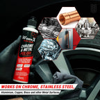 CHROME AND METAL POLISH 100ML - Wavex - CPRR100