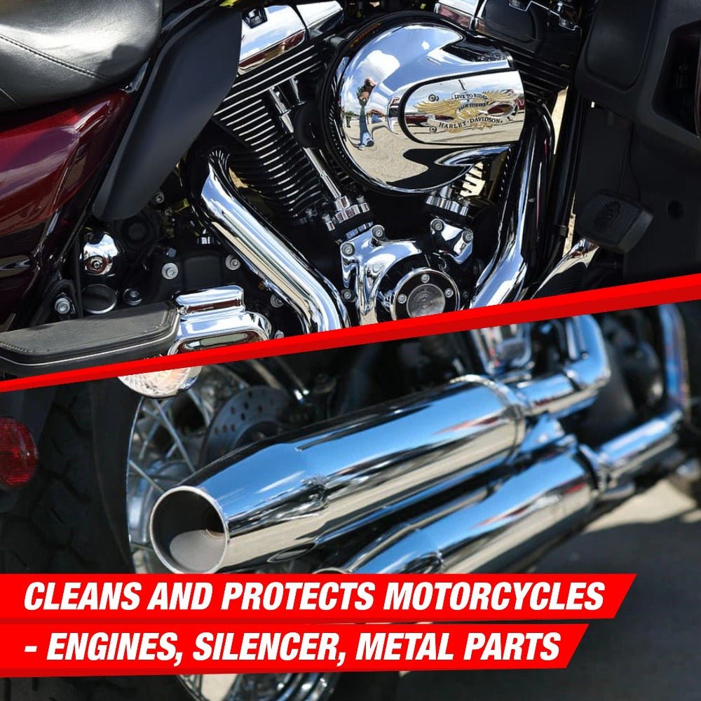 CHROME AND METAL POLISH 100ML - Wavex - CPRR100