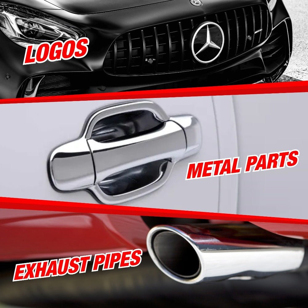 CHROME AND METAL POLISH 100ML - Wavex - CPRR100