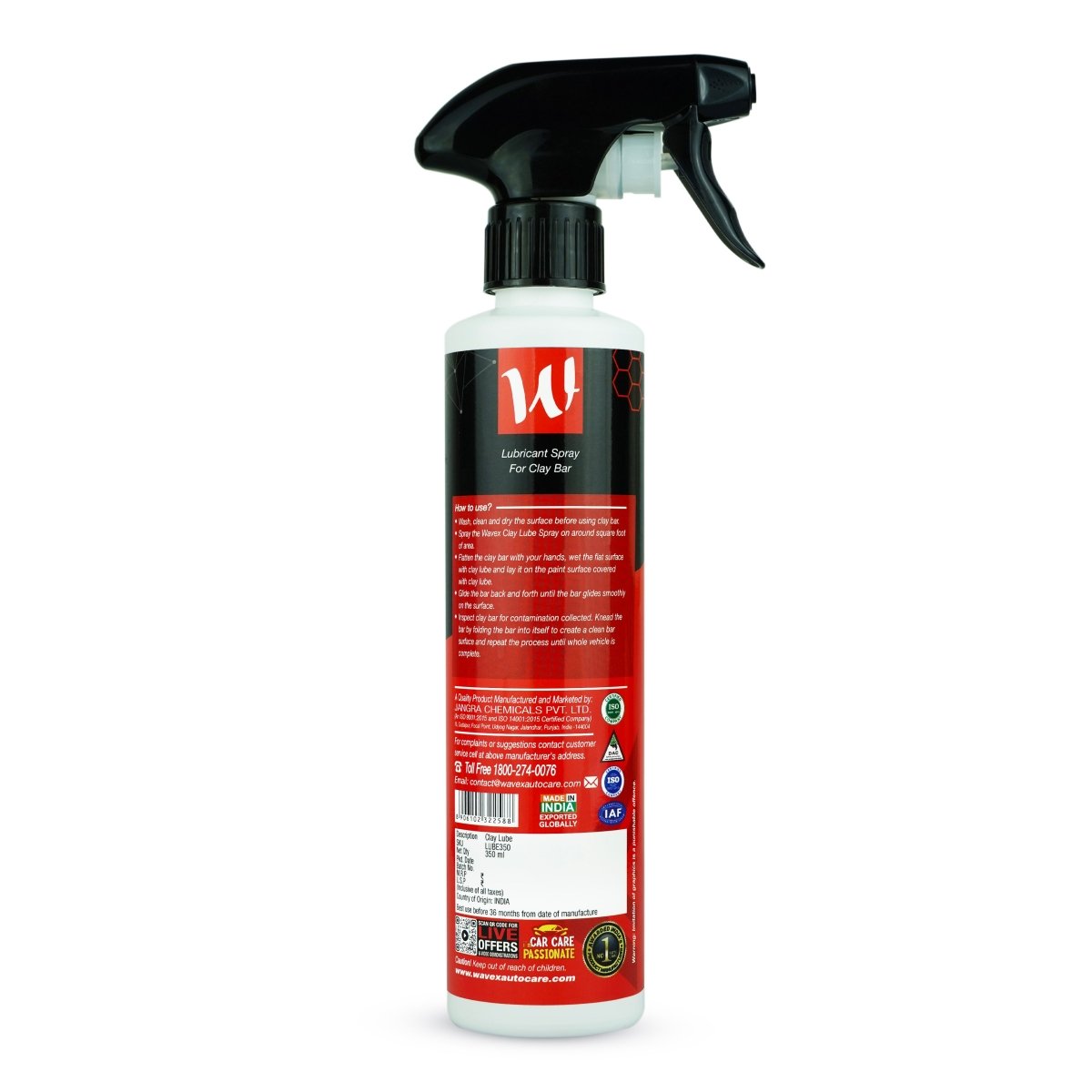 CLAY LUBRICANT SPRAY Secondary image