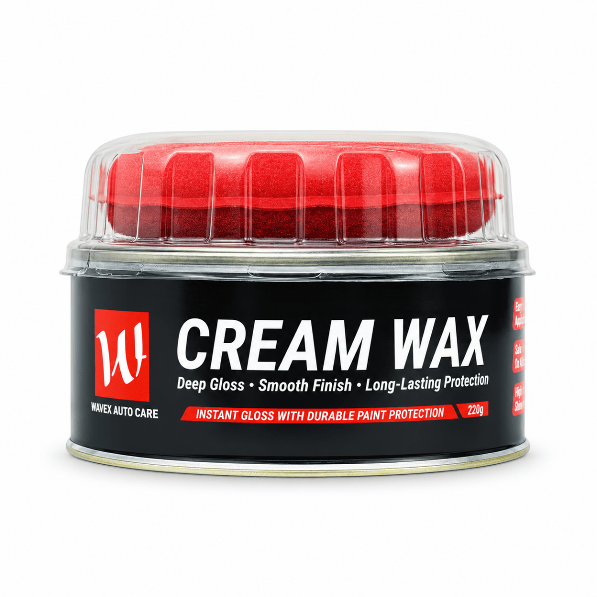 CREAM WAX FOR CAR | DEEP GLOSS & PAINT PROTECTION - Wavex-CW220 Main image