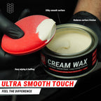CREAM WAX FOR CAR | DEEP GLOSS & PAINT PROTECTION - Wavex - CW220