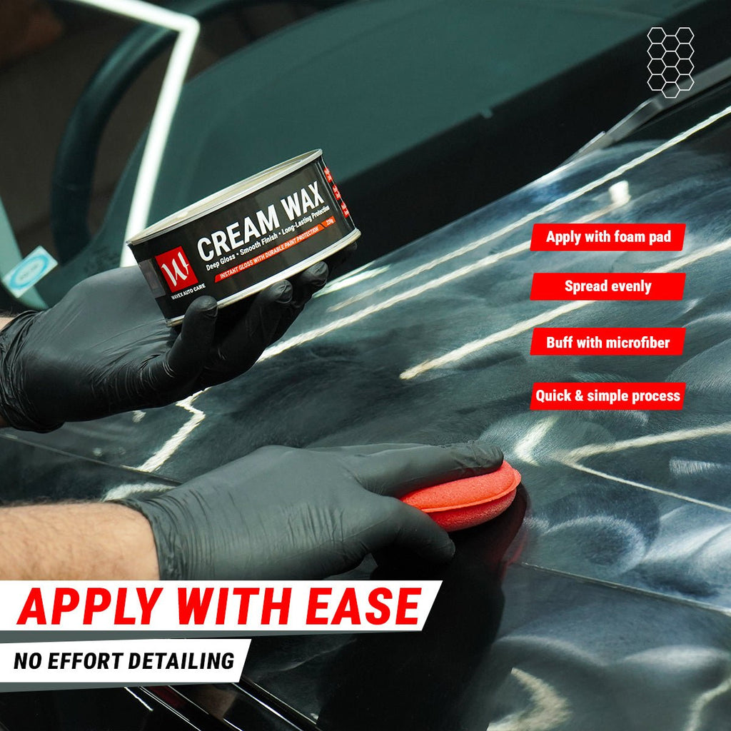 CREAM WAX FOR CAR | DEEP GLOSS & PAINT PROTECTION - Wavex - CW220