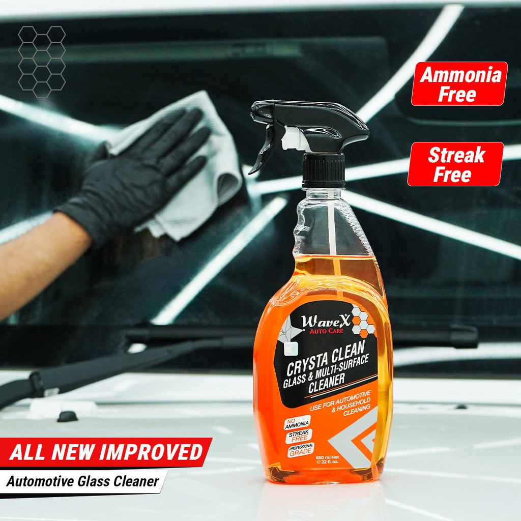 CRYSTA CLEAN GLASS CLEANER 650ML - Wavex - CRC650
