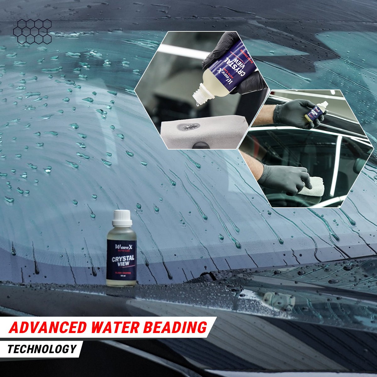 CRYSTAL VIEW GLASS COATING 50 ML - Wavex - CRYSTAL50