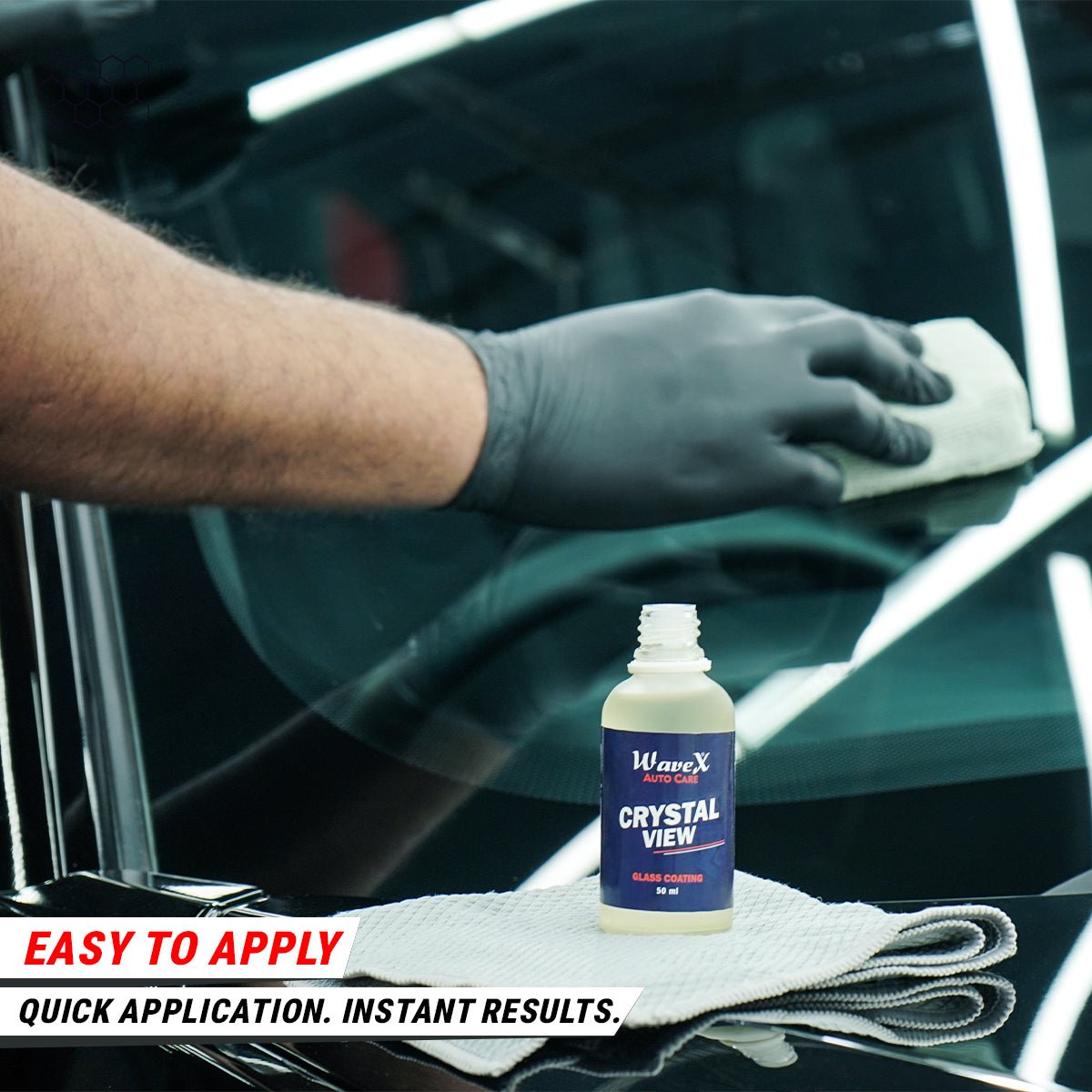 CRYSTAL VIEW GLASS COATING 50 ML - Wavex - CRYSTAL50