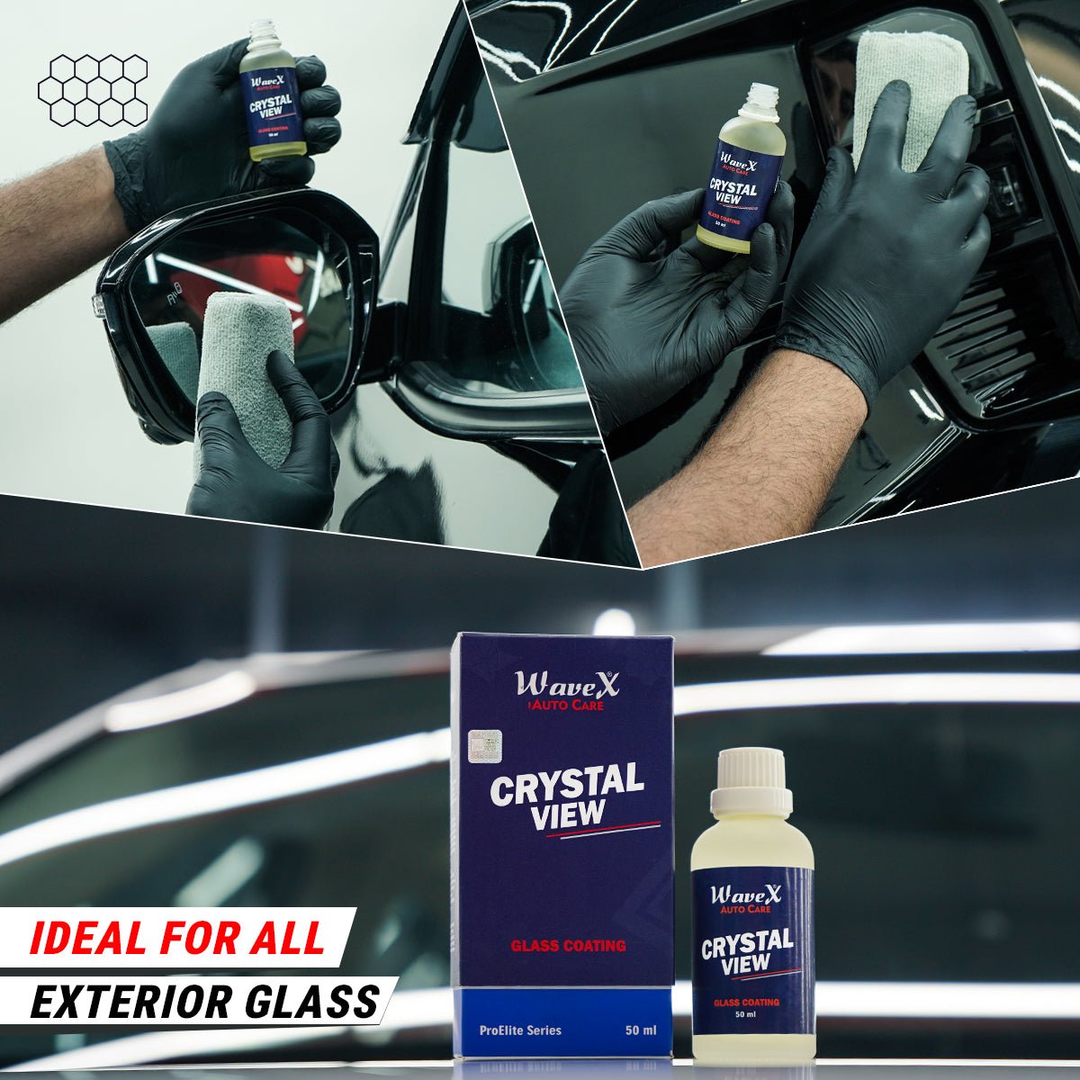 CRYSTAL VIEW GLASS COATING 50 ML - Wavex - CRYSTAL50