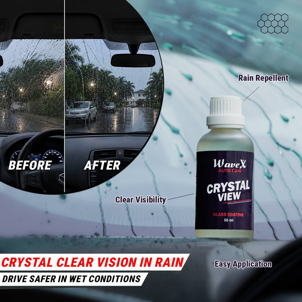 CRYSTAL VIEW GLASS COATING 50 ML - Wavex - CRYSTAL50