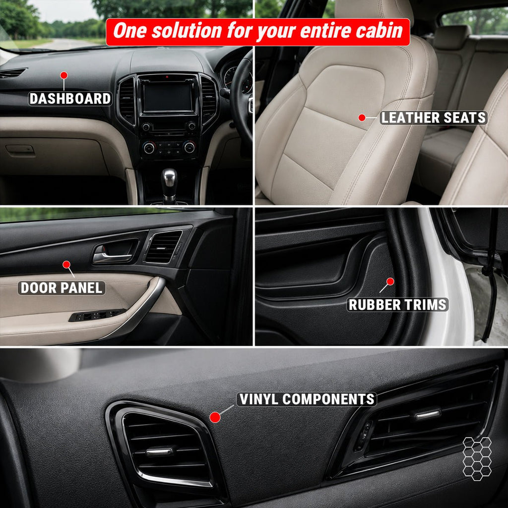 DASHBOARD AND LEATHER CONDITIONER + PROTECTANT 100ML - Wavex-DLCP100