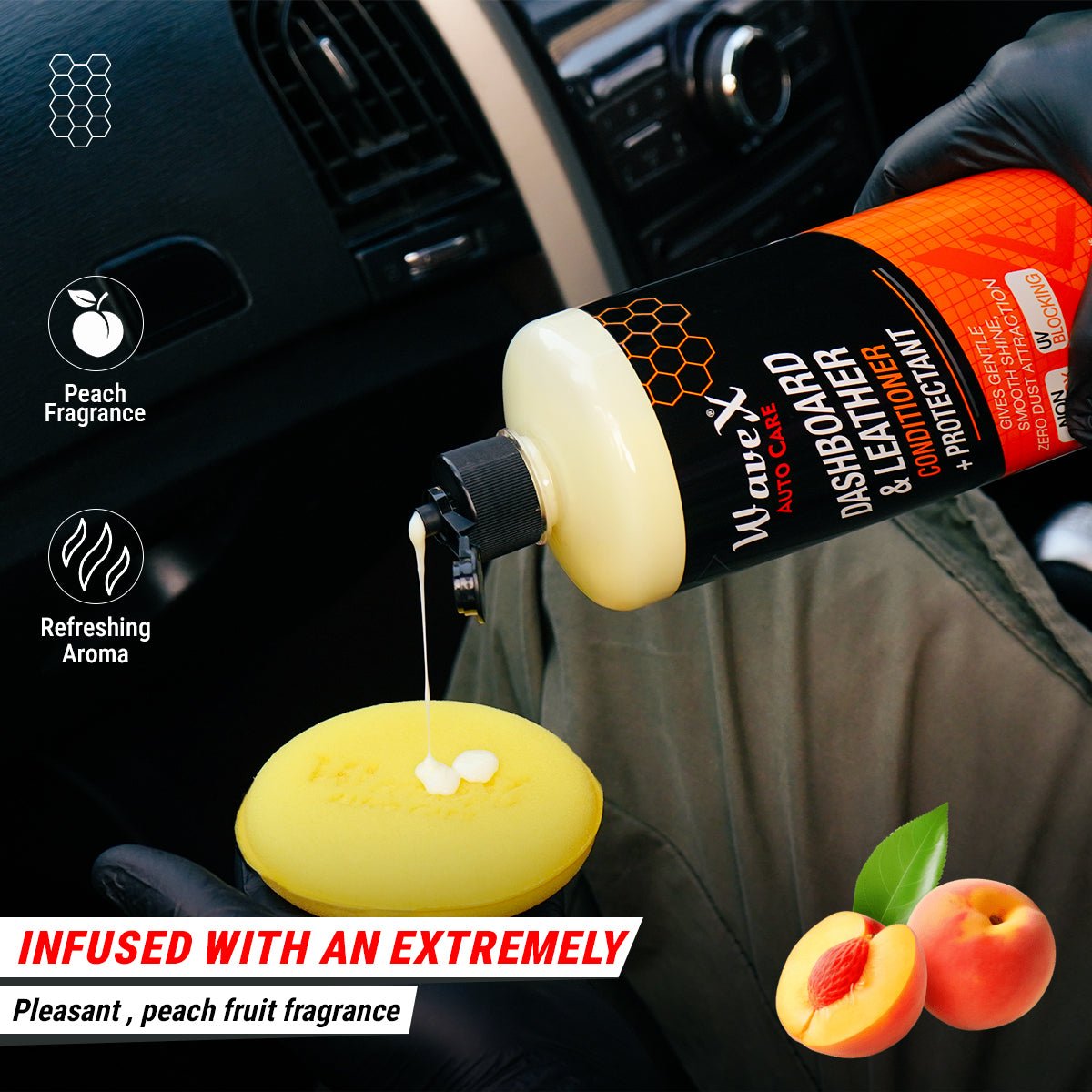DASHBOARD AND LEATHER CONDITIONER + PROTECTANT 100ML Secondary image
