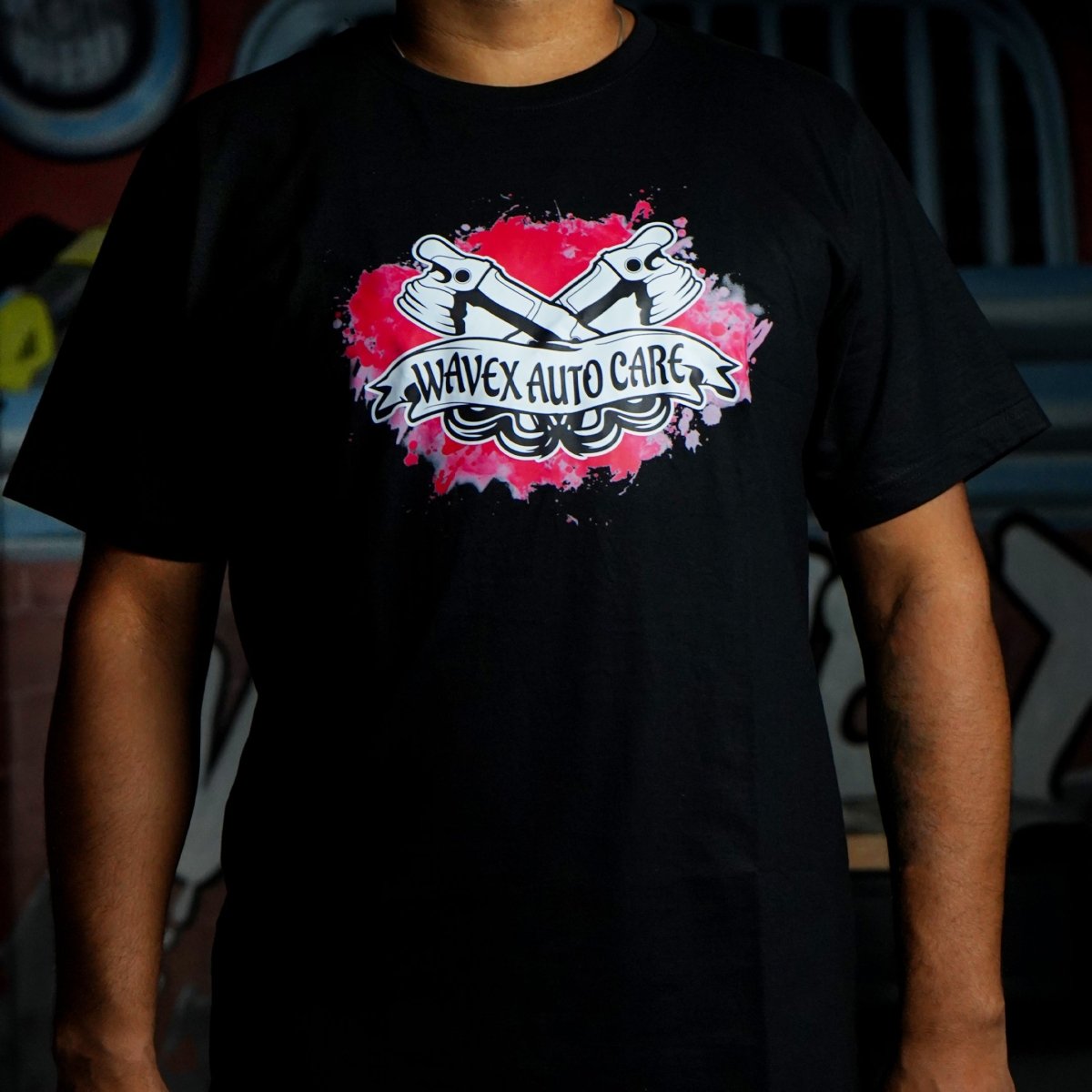 DETAILING BLACK ROUND NECK T-SHIRT Secondary image