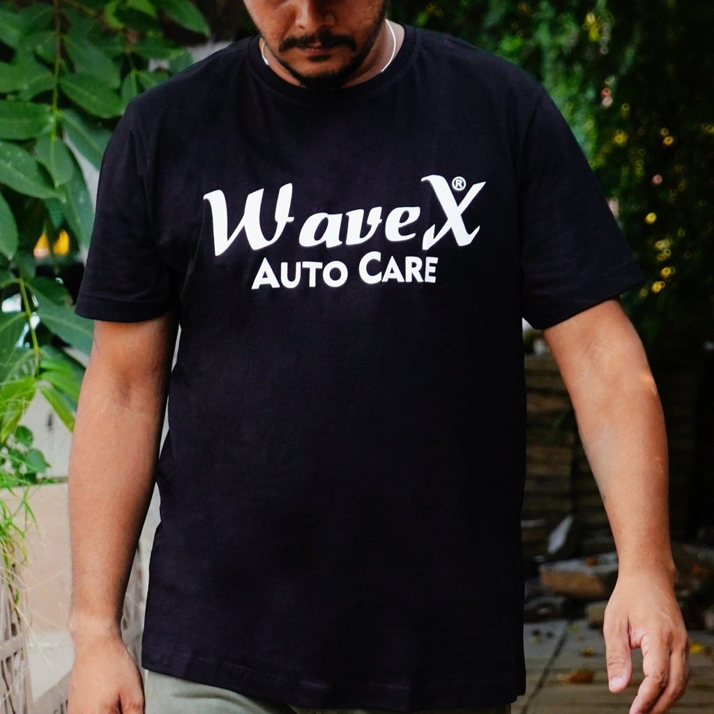 DETAILING BLACK ROUND NECK T - SHIRT - Wavex - WDS8-L
