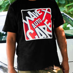 DETAILING BLACK ROUND NECK T - SHIRT - Wavex - WDS6-M