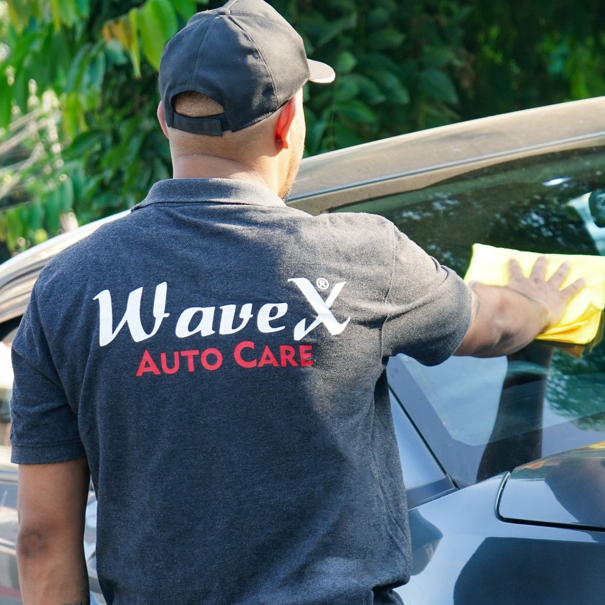 DETAILING CHARCOAL MELANCE POLO T - SHIRT - Wavex - WDS9-M