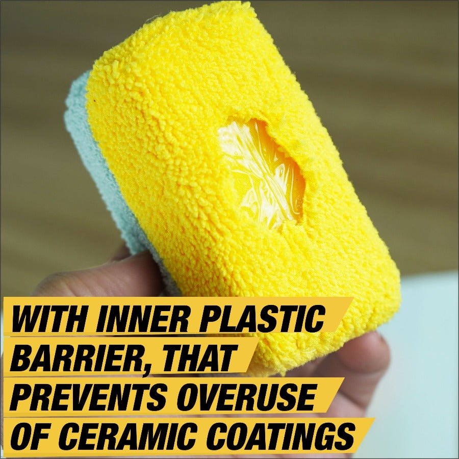 DUAL MICROFIBER APPLICATOR SPONGE - Wavex - DUAL-MF