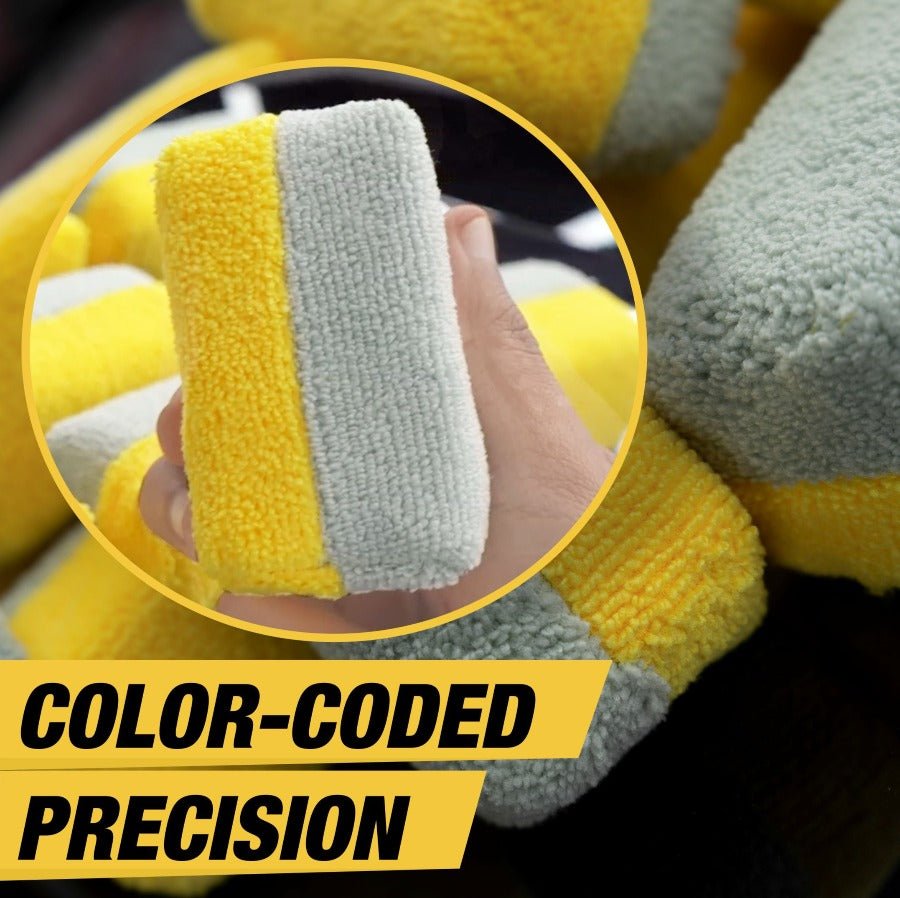 DUAL MICROFIBER APPLICATOR SPONGE - Wavex - DUAL-MF