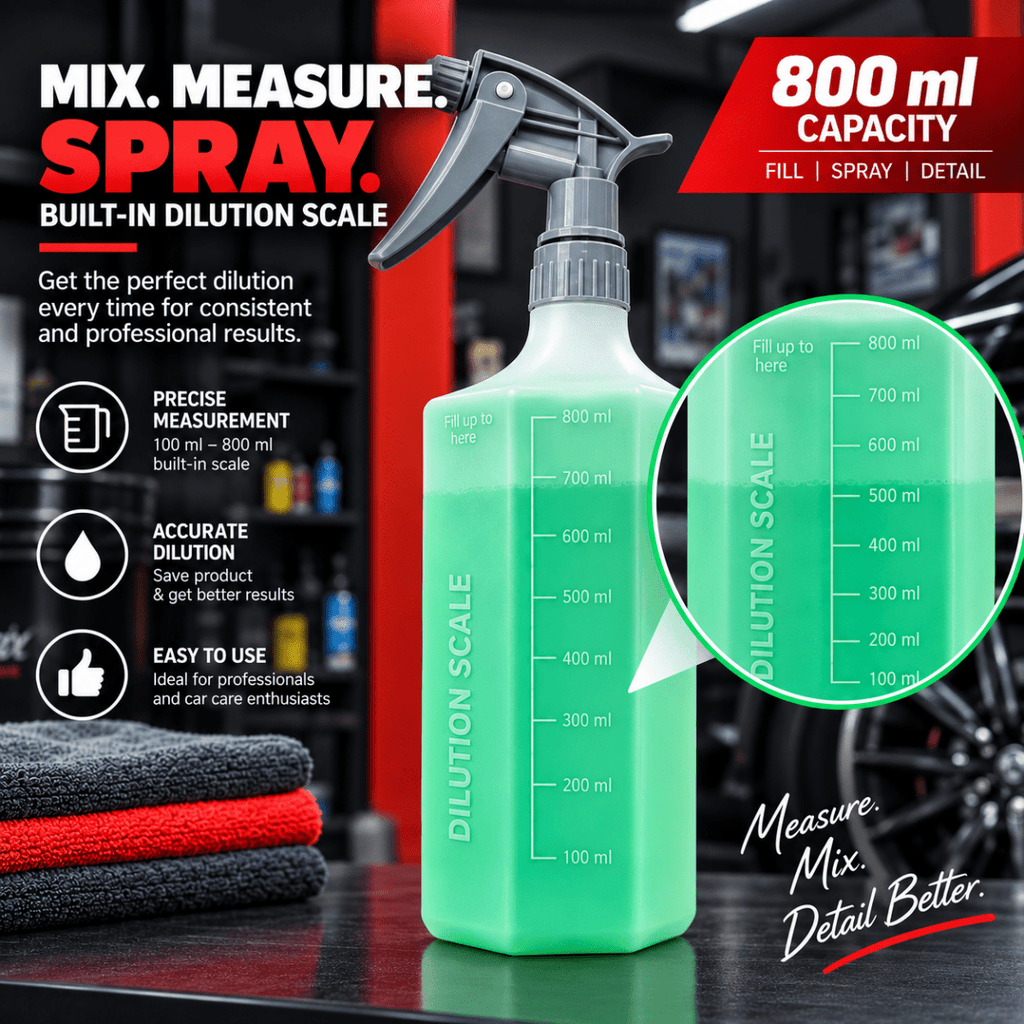 EMPTY SPRAY BOTTLE 800ML HEAVY DUTY (SET OF 2) - Wavex-GEB800-2