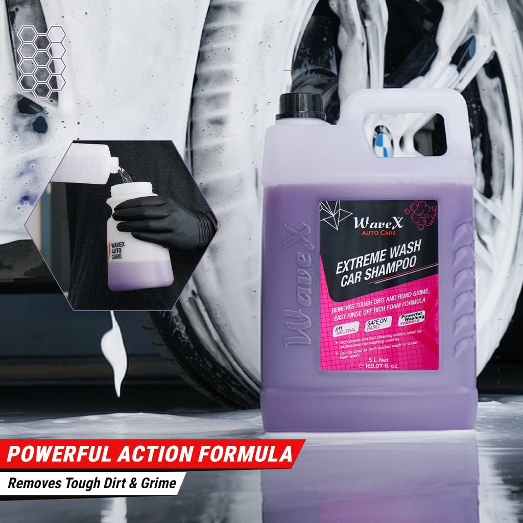 EXTREME WASH CAR SHAMPOO 5LTR - Wavex - EW5K