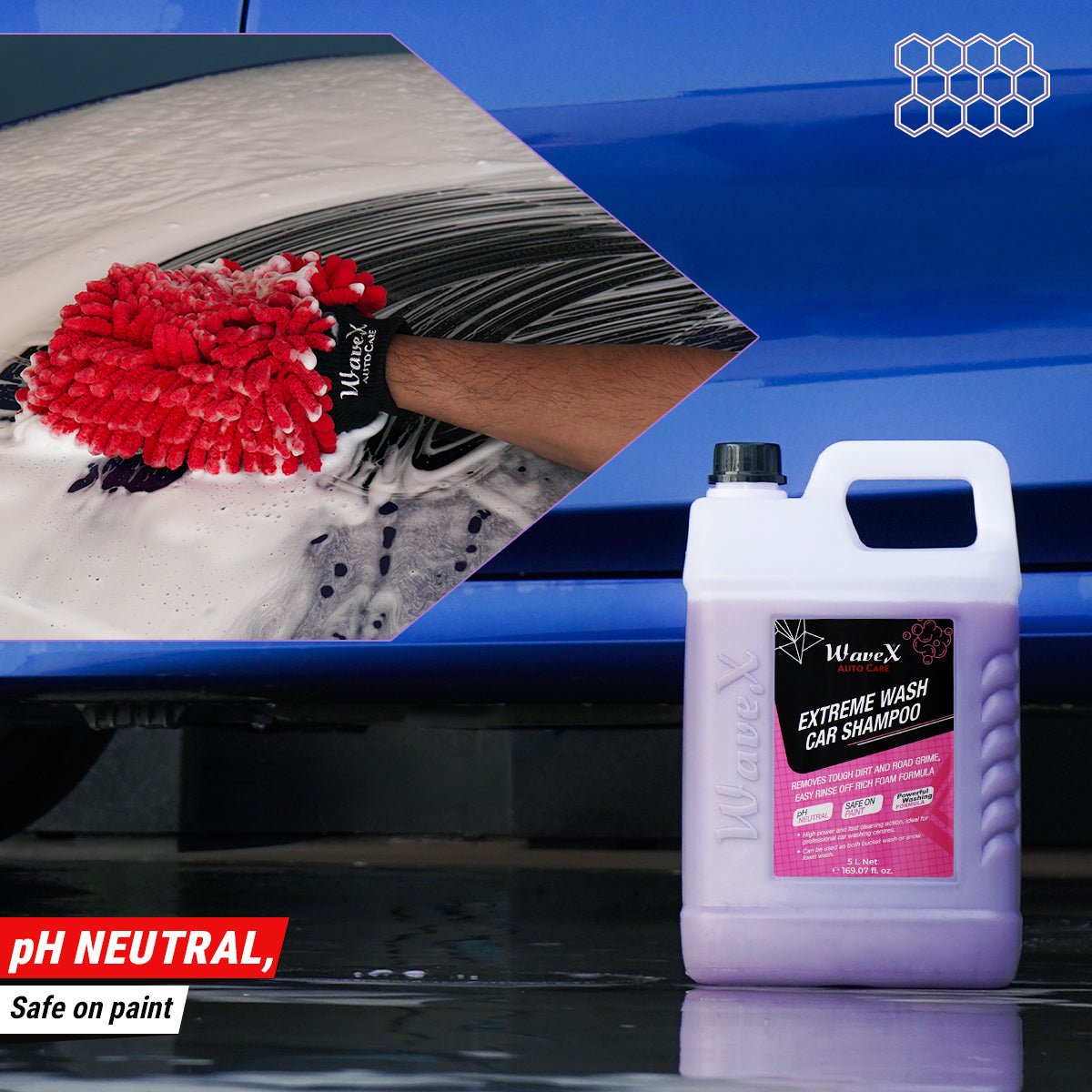 EXTREME WASH CAR SHAMPOO 5LTR Secondary image