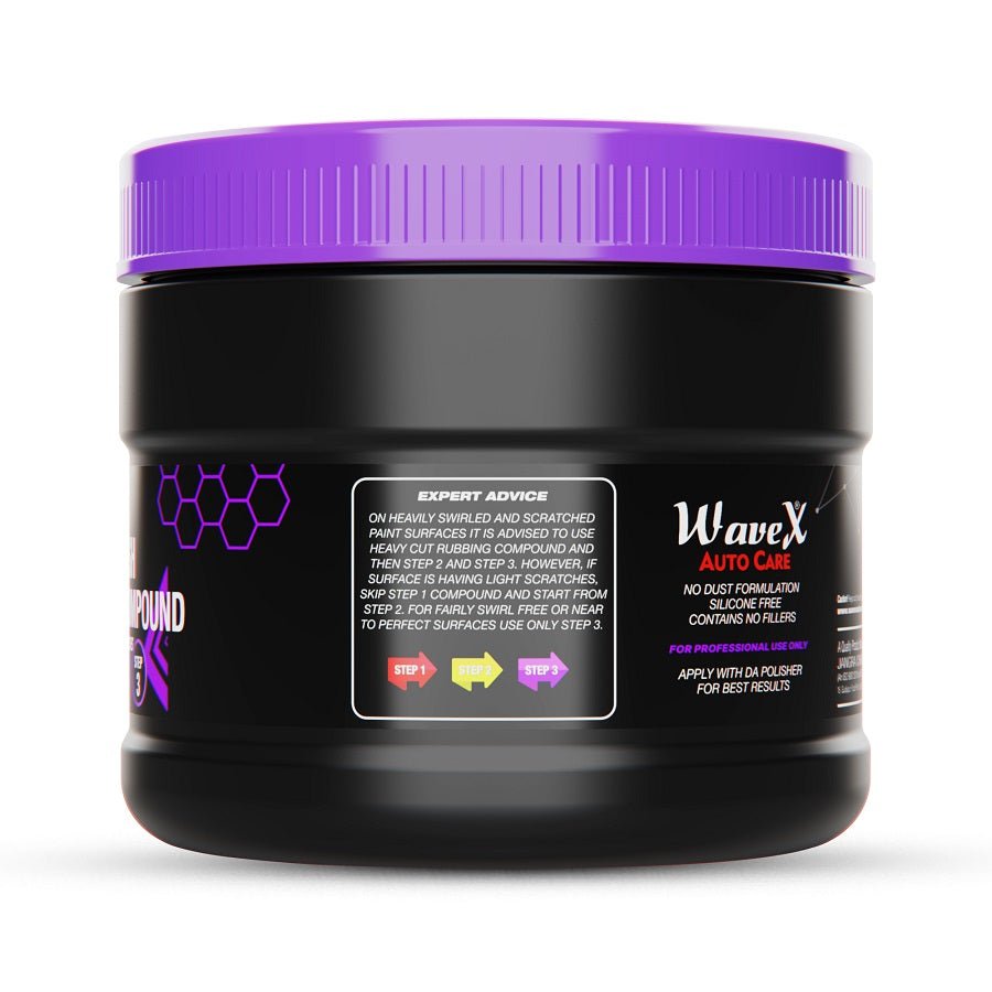 FINAL FINISH RUBBING COMPOUND| BODY SHOP GRADE | NOT ADVISED FOR DETAILING STUDIOS - Wavex - RC3400