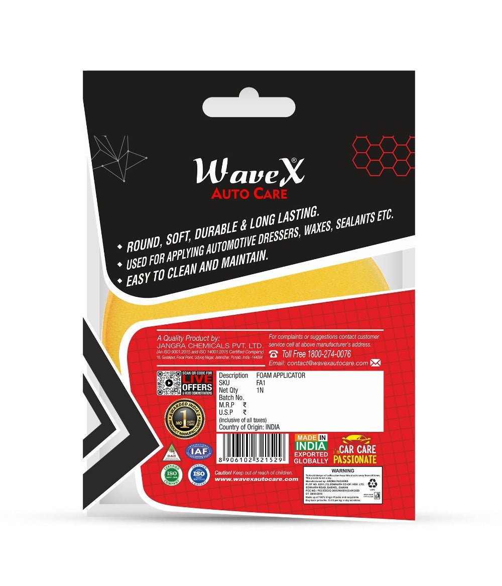 FOAM APPLICATOR SPONGE - Wavex - FA1