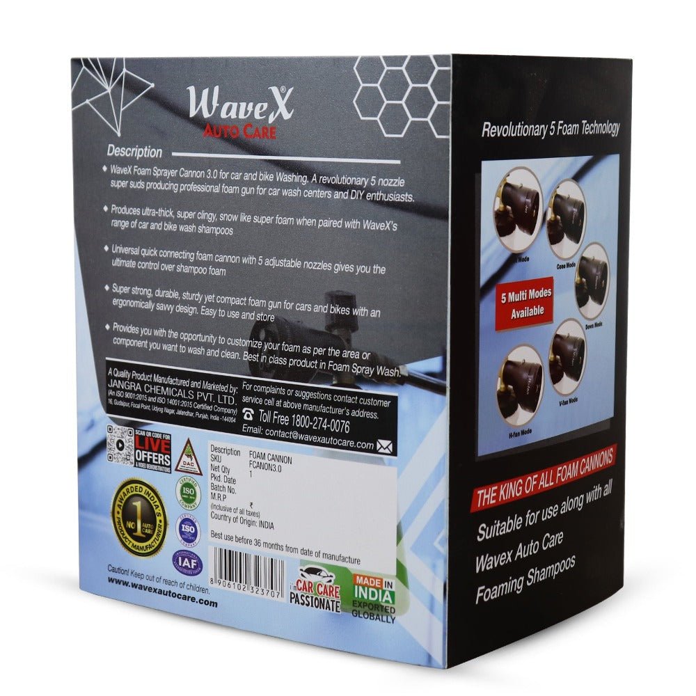 FOAM CANNON 3.0 - Wavex - FCANON3.0