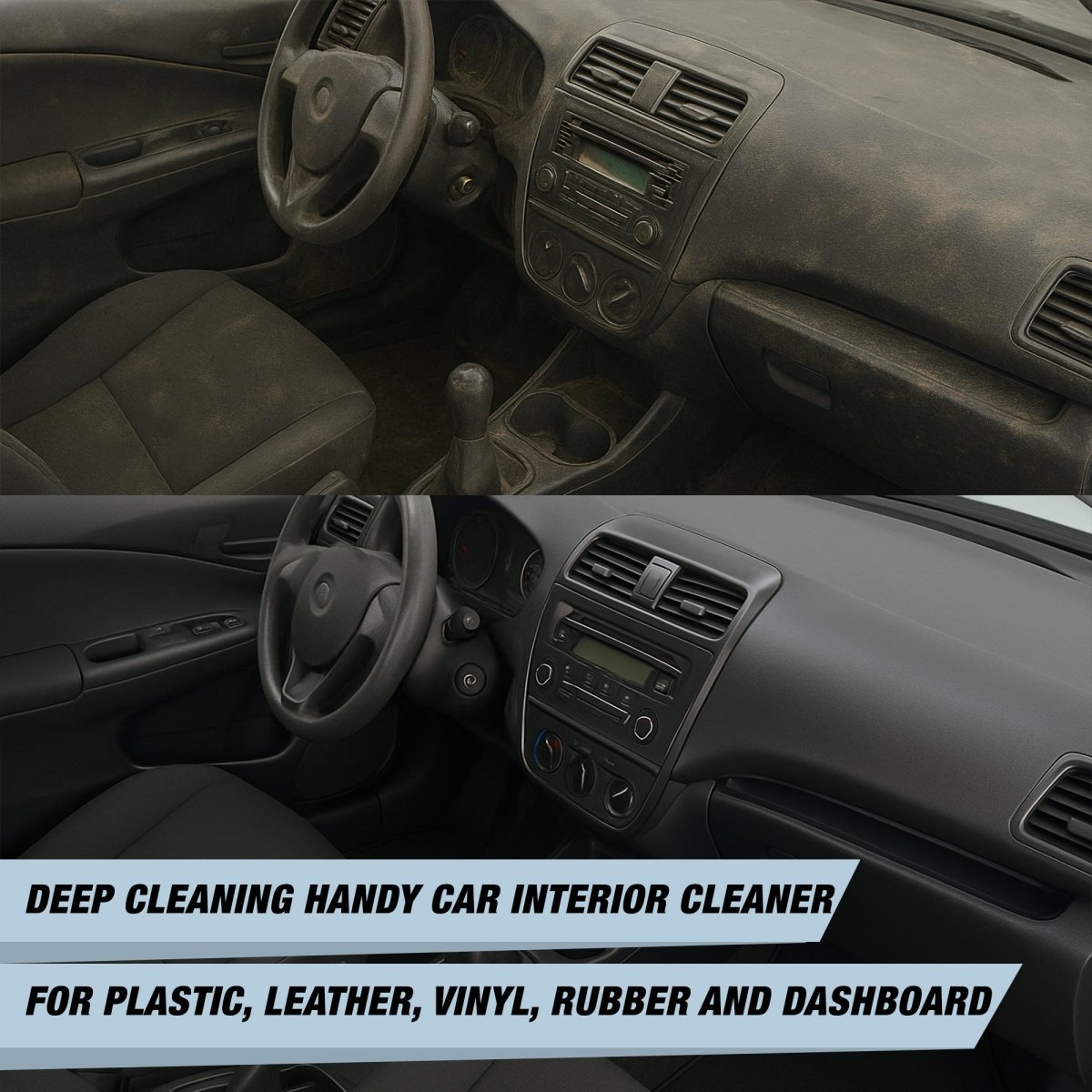 FOAMING CAR INTERIOR CLEANER - Wavex - ACTO150
