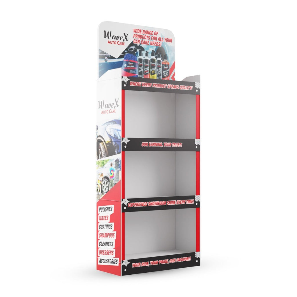 Order Rack 60 FOLDING SHELF RACK 60*23.5*10.5 INCH – Wavex