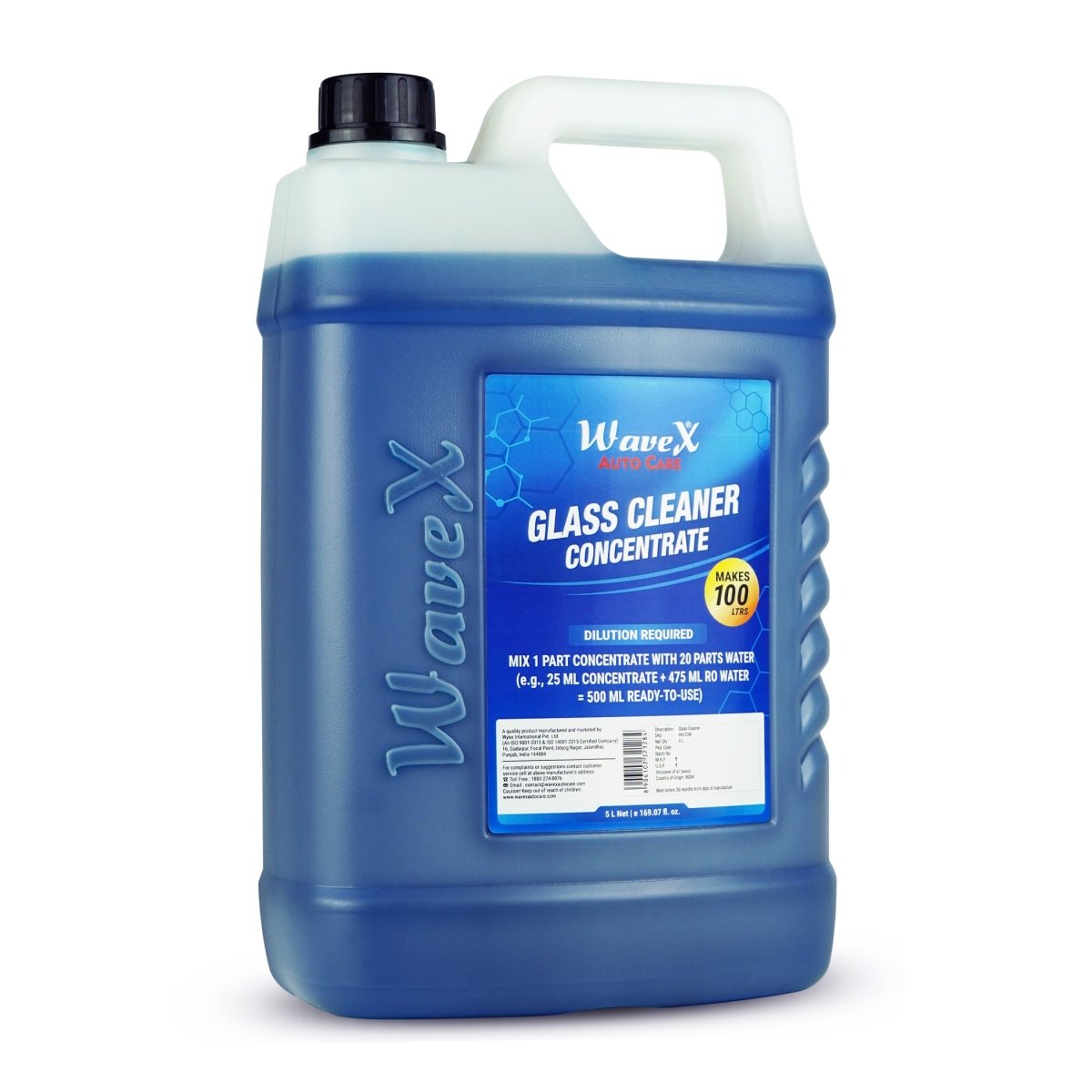 GLASS CLEANER CONCENTRATE MAKES 20 LITRES FROM 1 LITRE Secondary image
