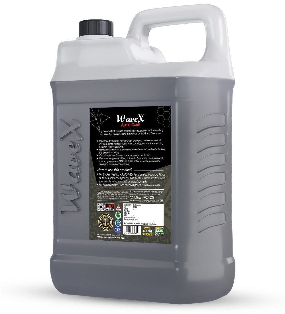 GRAPHENE CERAMIC WASH SHAMPOO - Wavex - GWS5K
