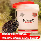 GRIT SAFE AND DETAILING CAR WASH BUCKET - Wavex - WBGGR