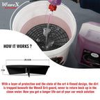 GRIT SAFE CAR WASH BUCKET INSERT