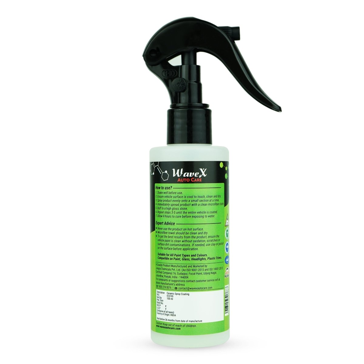 INSTANT CERAMIC SPRAY COATING 100ML - Wavex - ICS100