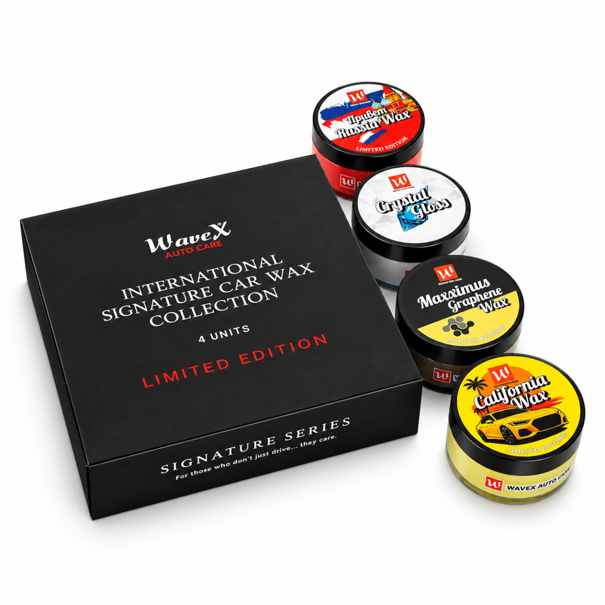 INTERNATIONAL SIGNATURE CAR WAX COLLECTION - Wavex-SG-WAX-4 Main image