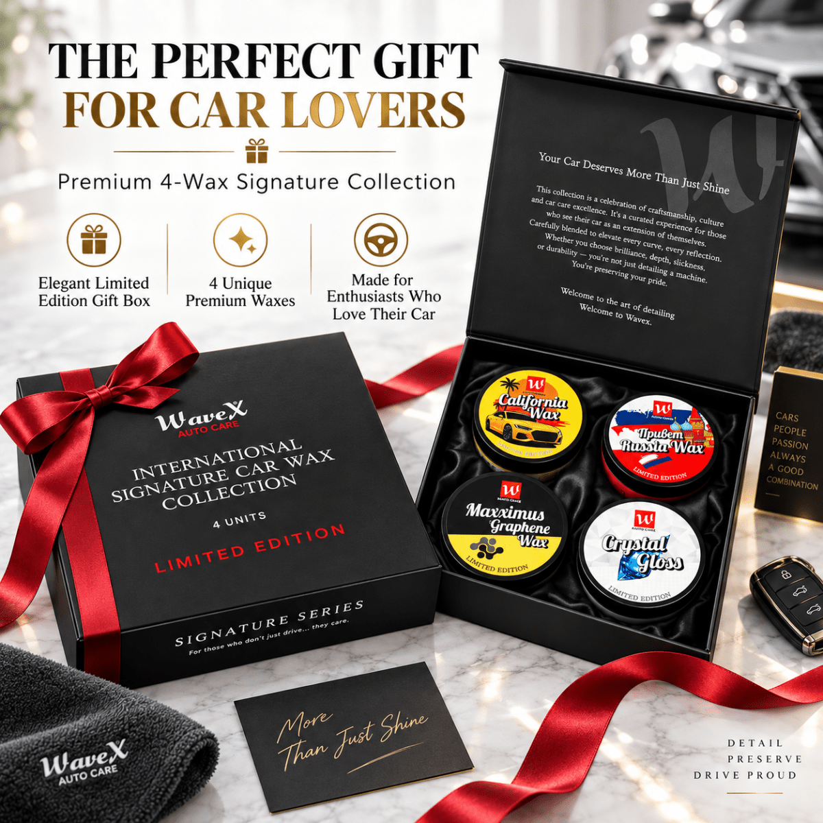 INTERNATIONAL SIGNATURE CAR WAX COLLECTION - Wavex-SG-WAX-4
