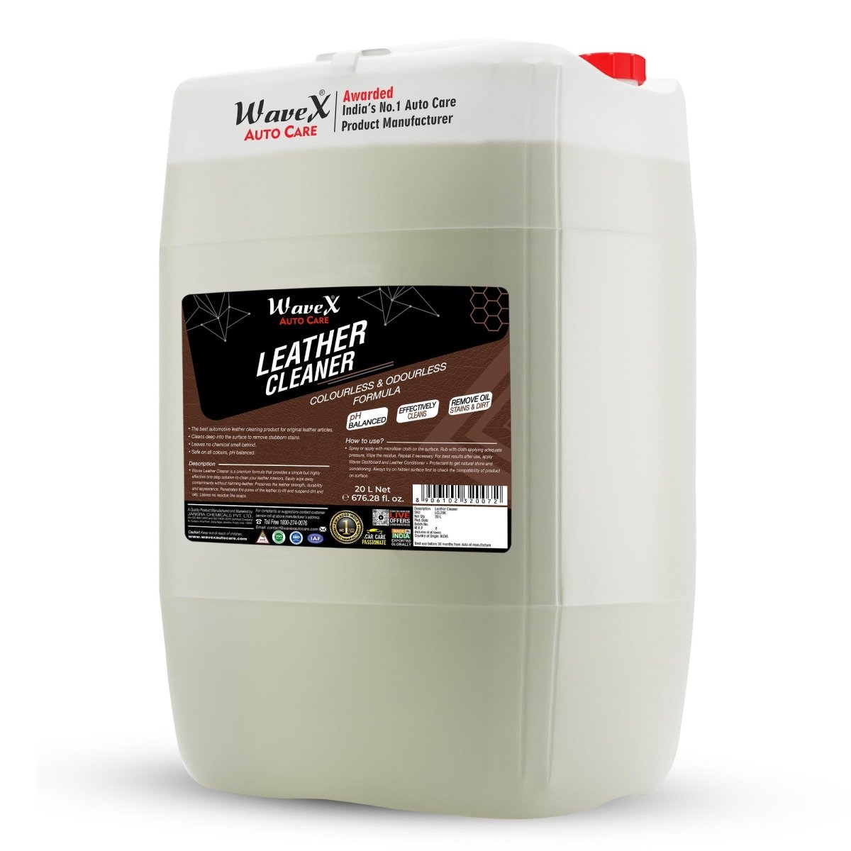 LEATHER CLEANER 20 LITRE - Wavex - LC20K