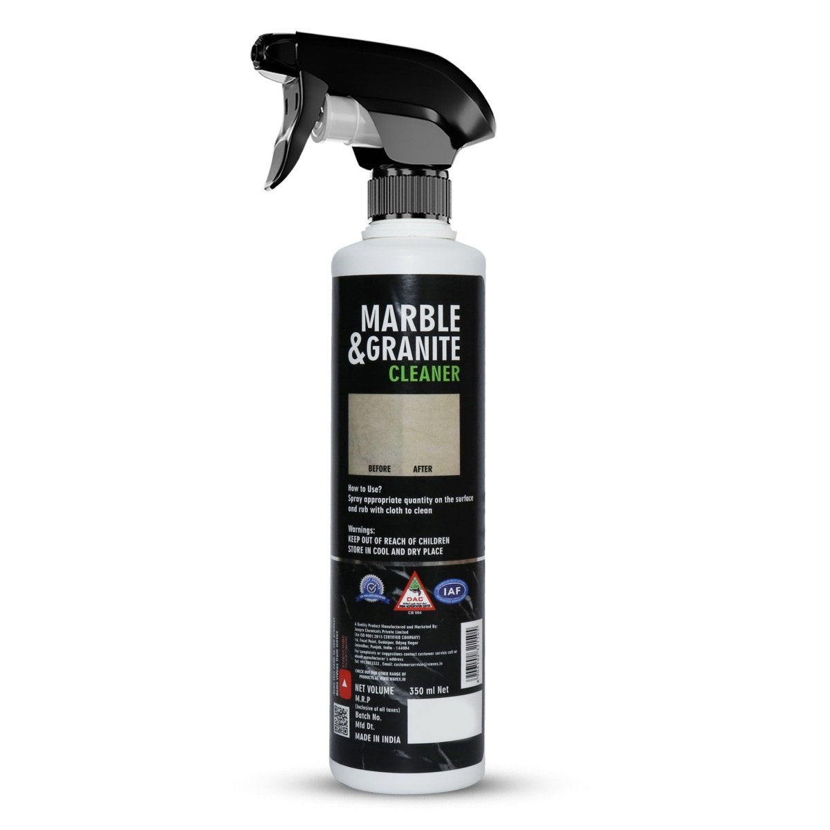 MARBLE AND GRANITE CLEANER - 350ML - Wavex - MGC350