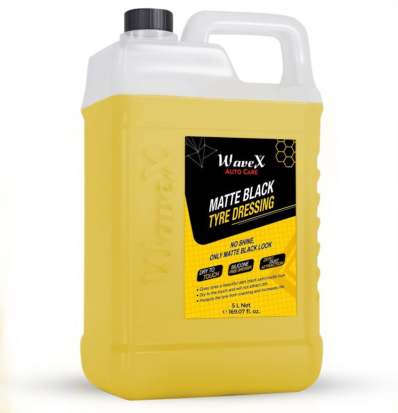 MATTE BLACK TYRE DRESSING - Wavex - MBTD5K