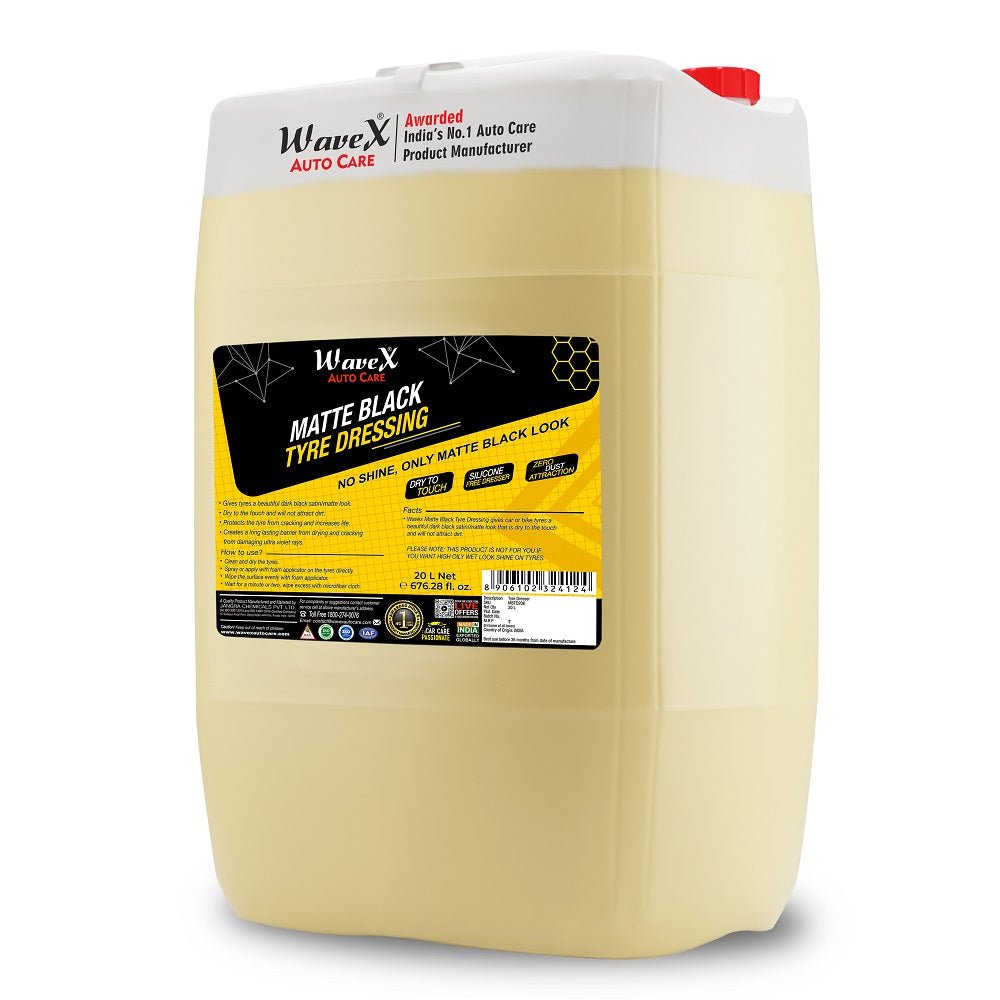 MATTE BLACK TYRE DRESSING - Wavex - MBTD20K