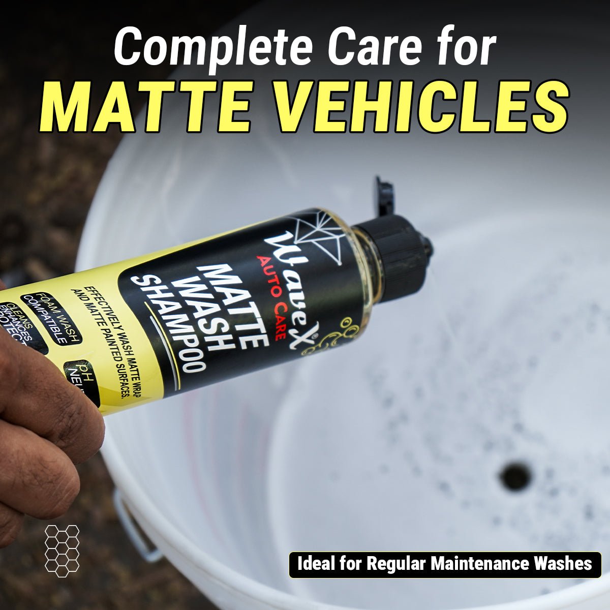 MATTE WASH SHAMPOO - Wavex-MTW5K